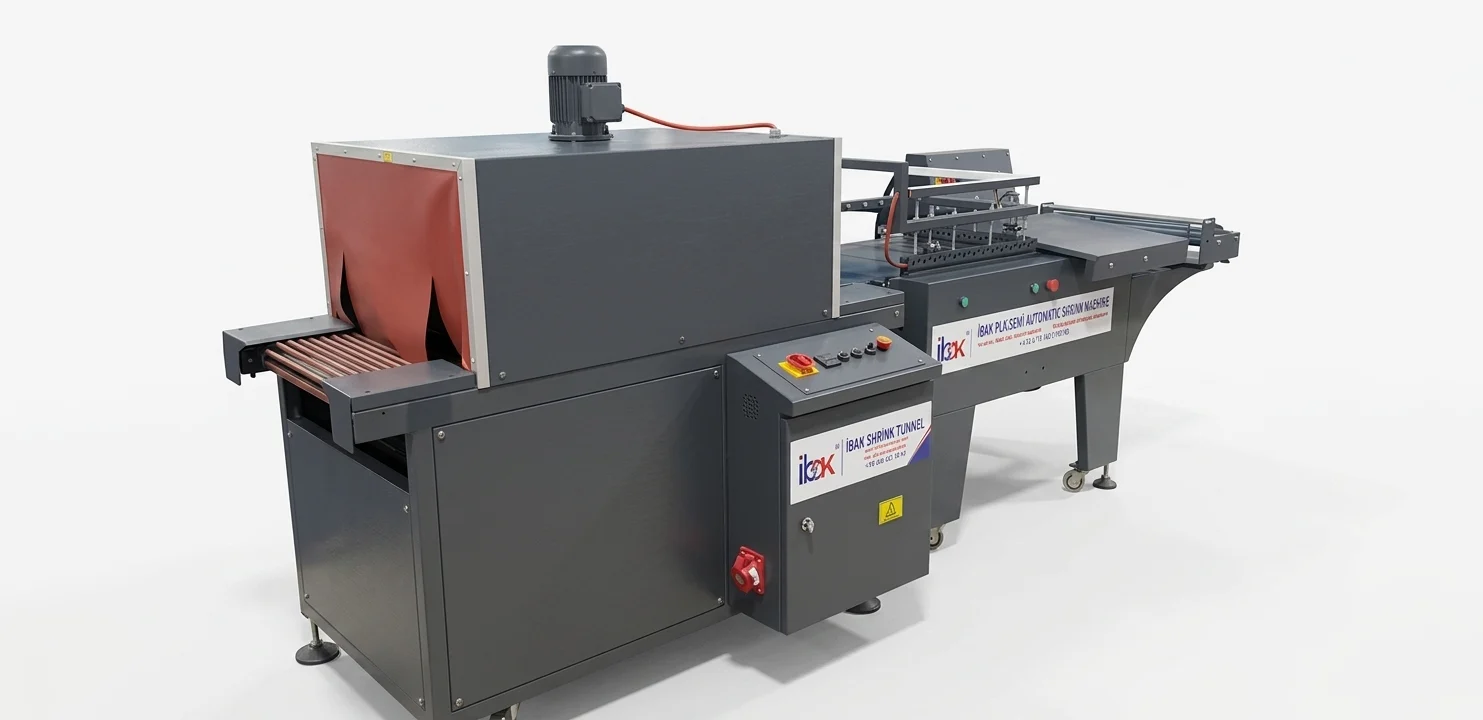 İbak Plk-T/45 Yarı Otomatik Shrink Makinesi
